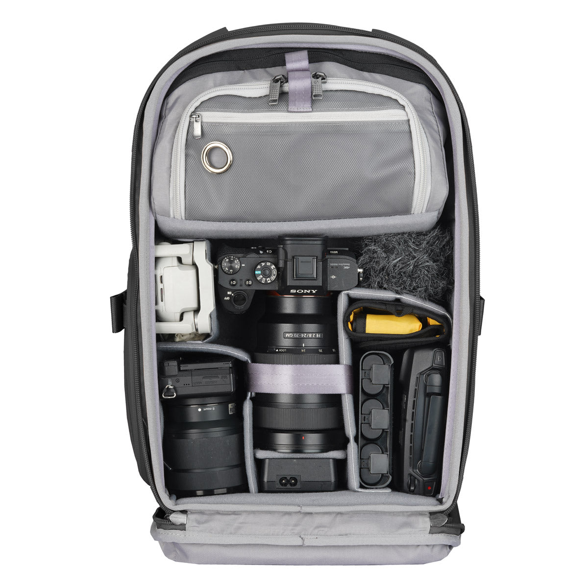 Vanguard VEO Metro B20L Camera & Laptop Backpack 3-Way Access - Black