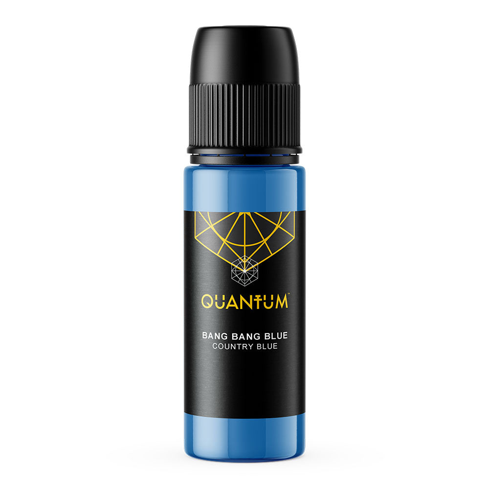 Quantum Premium Tattoo Ink - Bang Bang Blue (30ml)