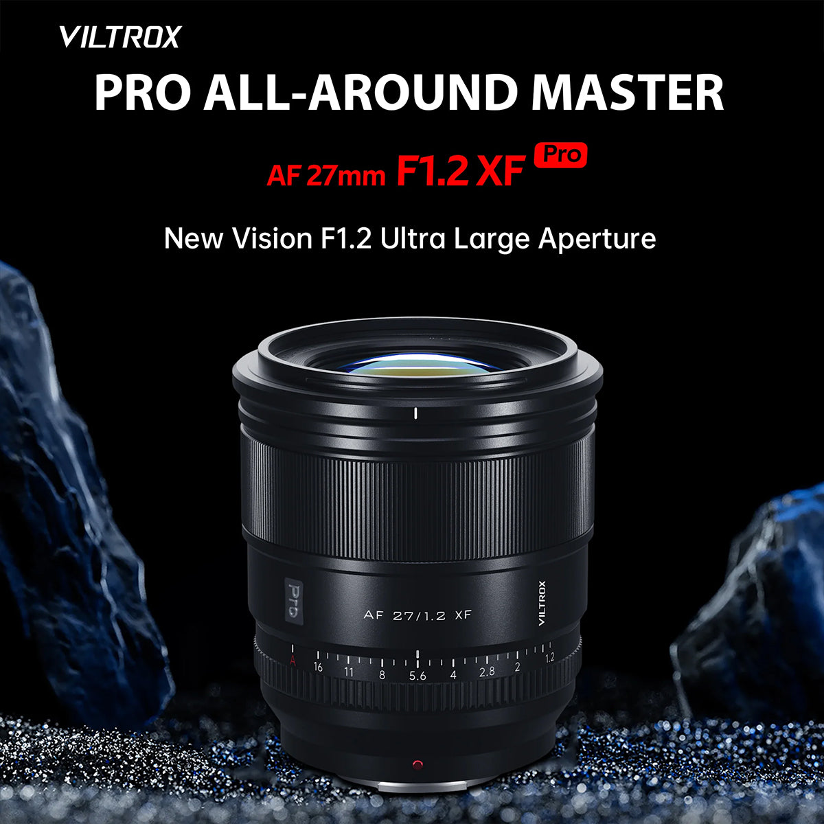 Viltrox Auto Focus 27mm f1.2 XF PRO Prime Lens Fuji X-Mount VL-AF2712-XF