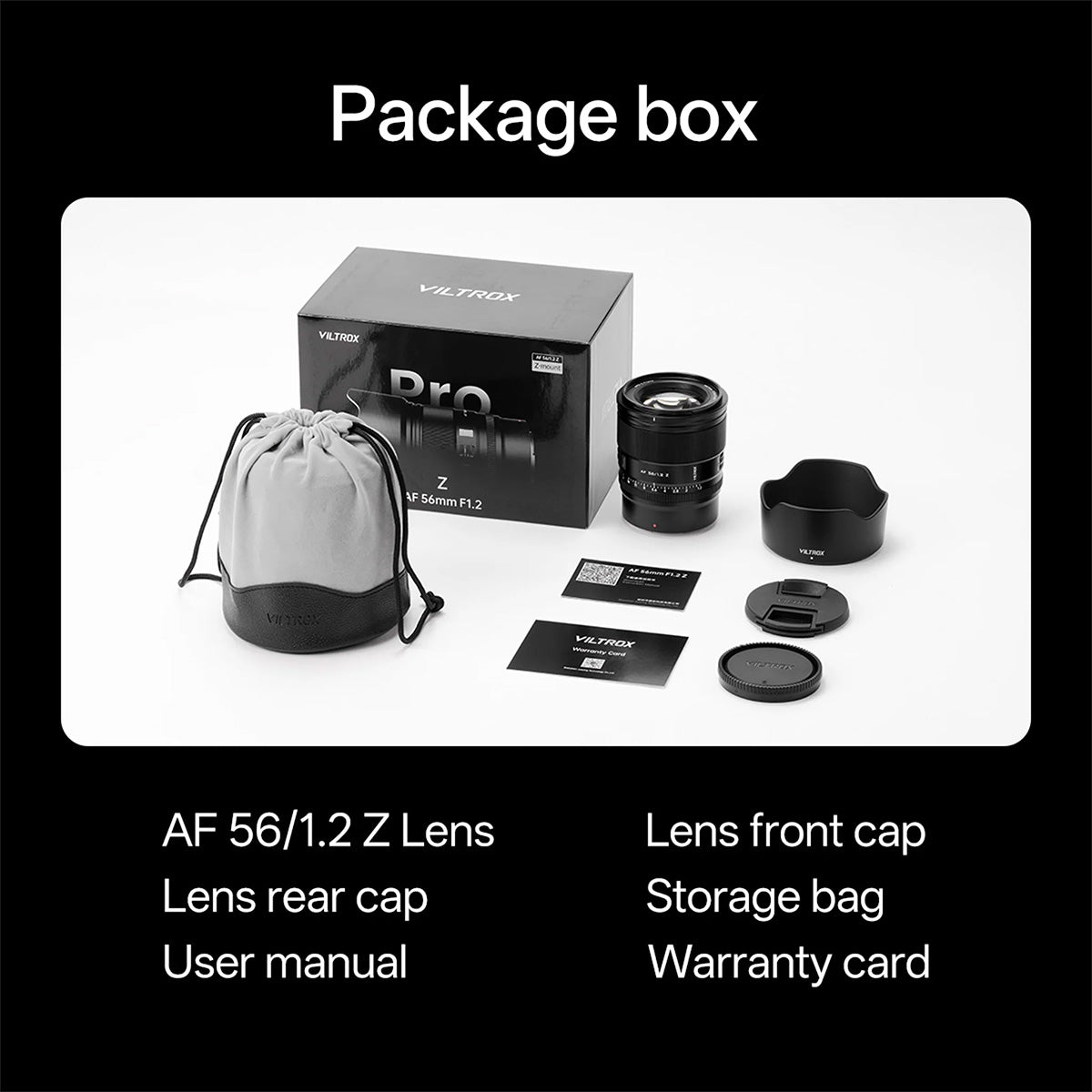 Viltrox AF 56mm f1.2 FE LAB Lens Nikon Z