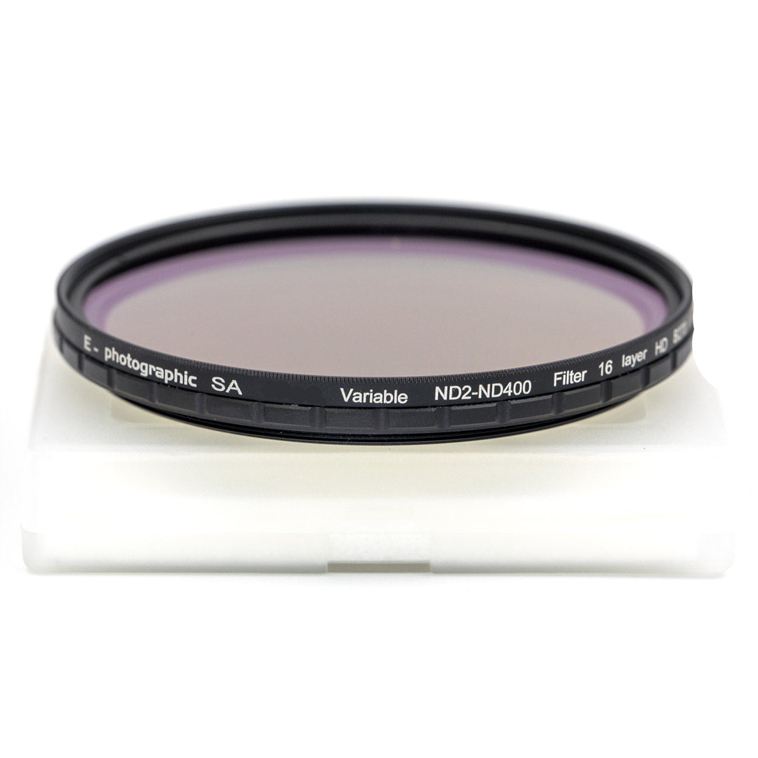 E-Photo PRO 67mm Multicoated ND2-ND400 Filter-German HD B270 Schott Optics