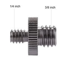 E-Photographic 1/4" and 3/8" Dual Head Screw