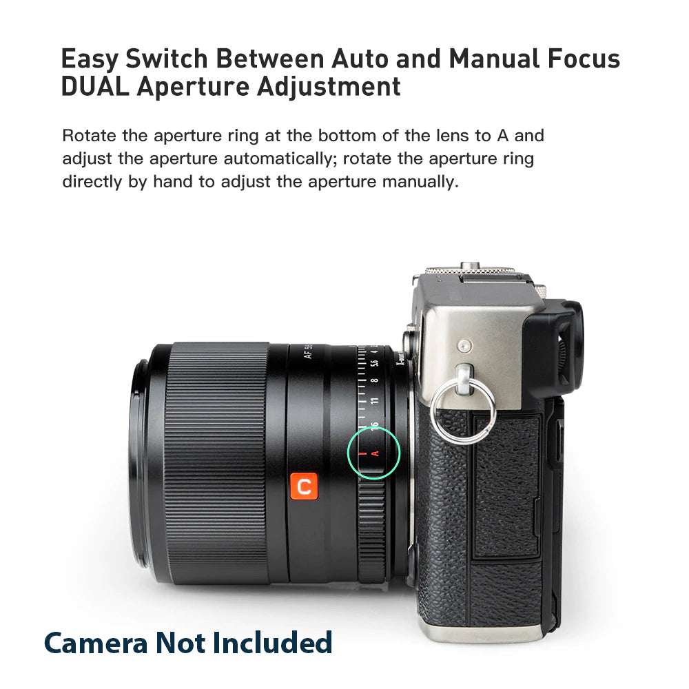 Viltrox AF 56mm f/1.4 XF STM APS-C Prime Lens for Fujifilm X-Mount Cameras