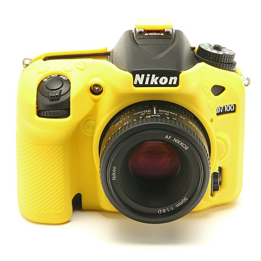 easyCover PRO Silicon DSLR Case for Nikon D7100 and 7200 - Yellow