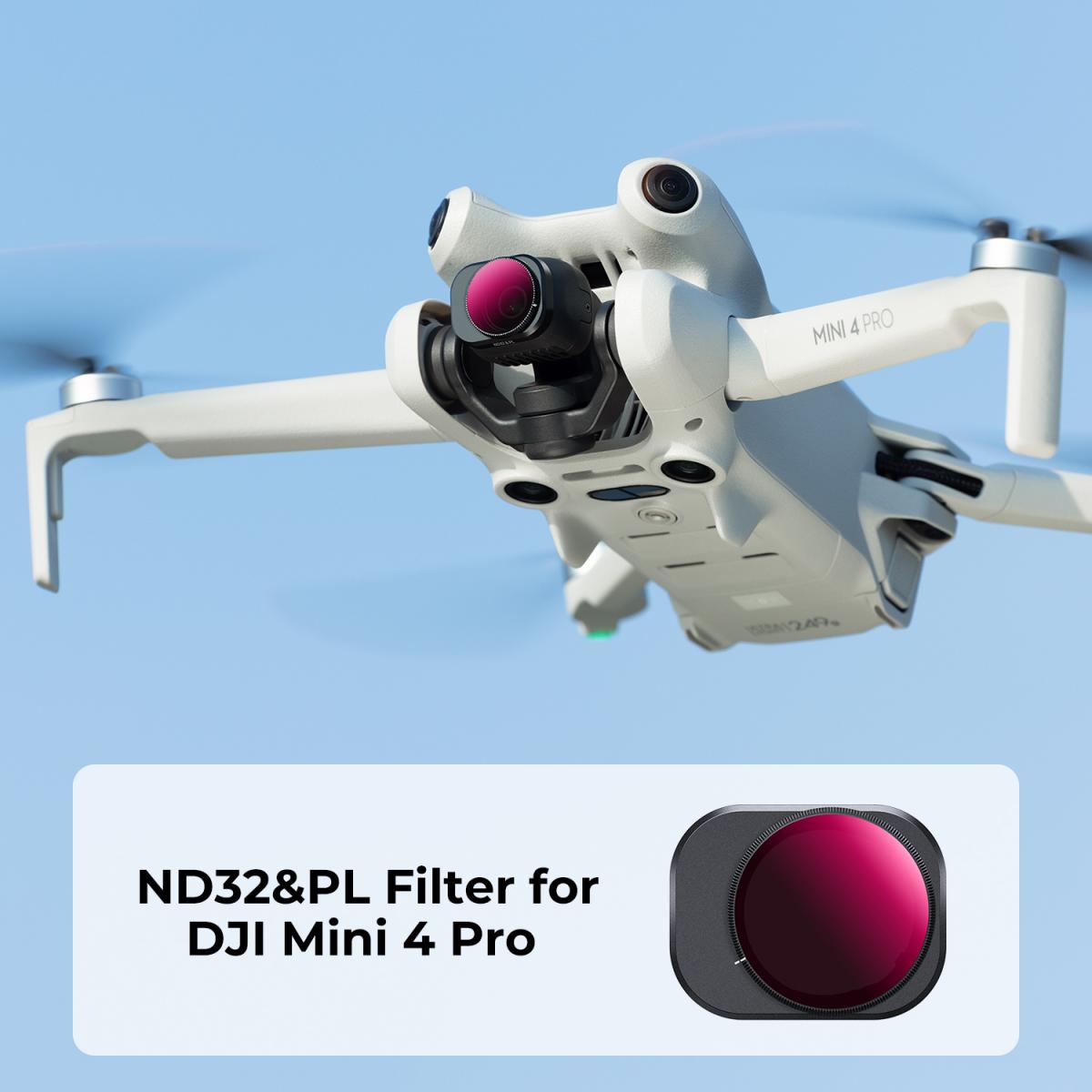 K&amp;F Concept PRO CPL + ND32 Filter Kit for DJI Mini 4 Drone