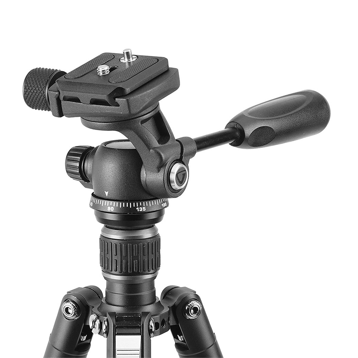 Vanguard Vesta GO 204AP Aluminium Tripod with VEO PH-24 Pan Head &amp; Phone Holder