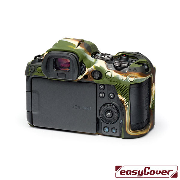 EasyCover PRO Silicone Case - Canon R5 &amp; R6 - Camo - ECCR5C