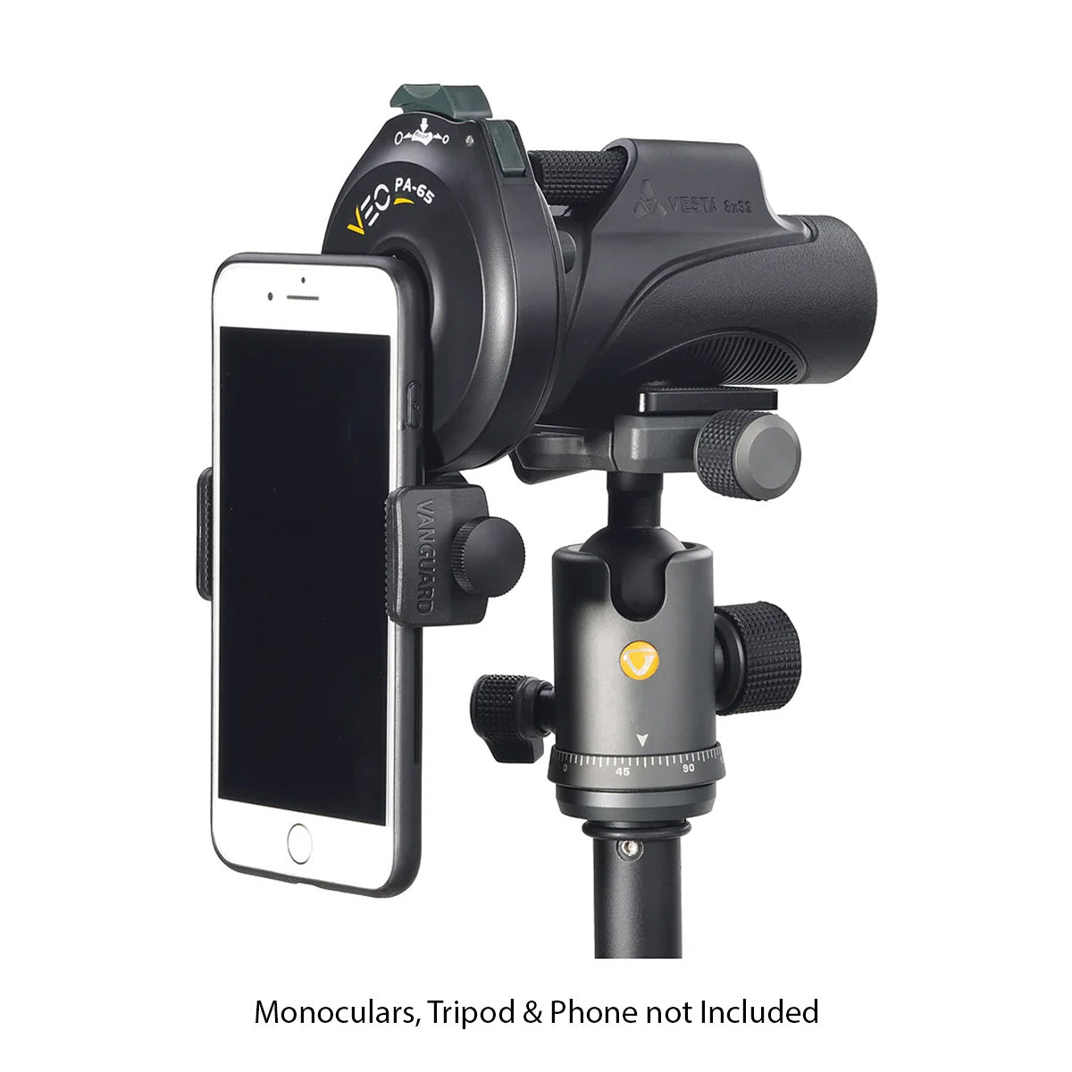 Vanguard VEO PA-65 Universal Digiscope Adaptor For Use With Spotting Scopes and Binoculars