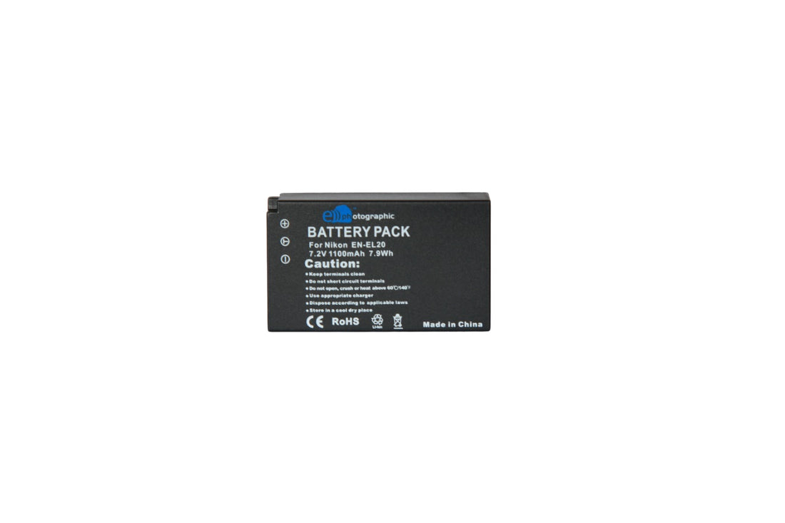 E Photographic EN-EL20 1100mAh Battery for Nikon