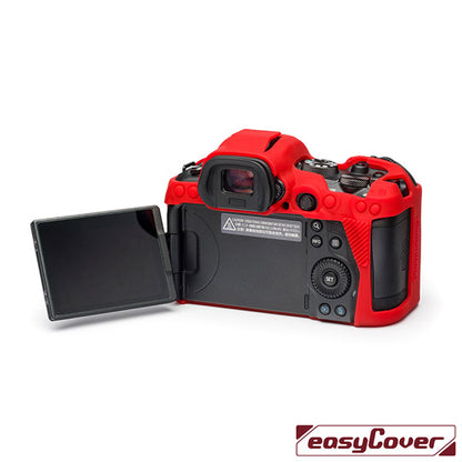 EasyCover PRO Silicone Case - Canon R5 &amp; Canon R6 - Red - ECCR5R