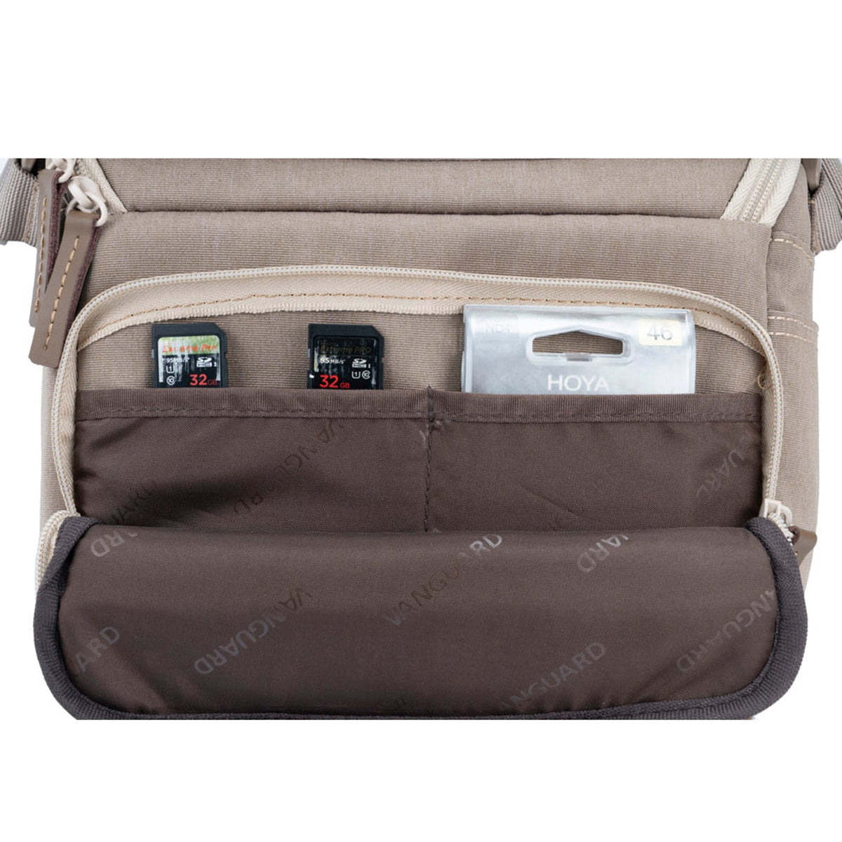 Vanguard VEO Range 21M BG Small Travel Drone/Camera Messenger Bag-Tan/Stone