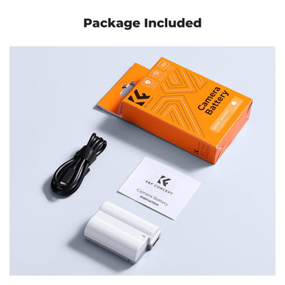 K&amp;F Concept EN-EL15C 2600mAh USB-C Battery Compatible with Nikon KF28-0041