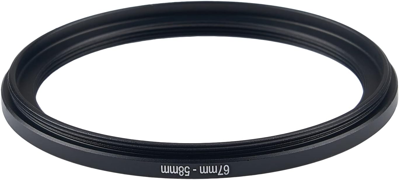 E-Photographic 67-55mm Step-Down Adapter Ring