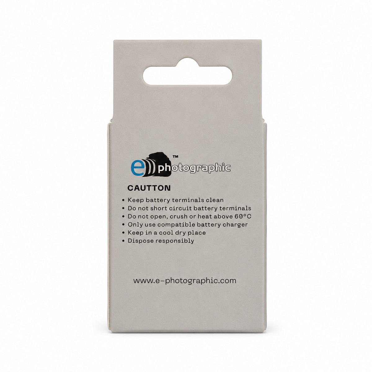 E-Photographic EN-EL5 1100mAh Li-Ion Replacement Battery for Nikon Digital Cameras