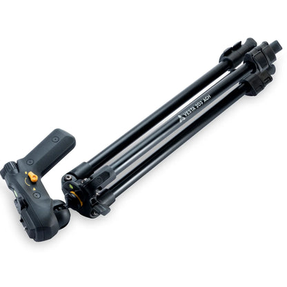 Vanguard Vesta 203AGH 3-Way Aluminium Grip Head Tripod, Weighs Only 1.1kg