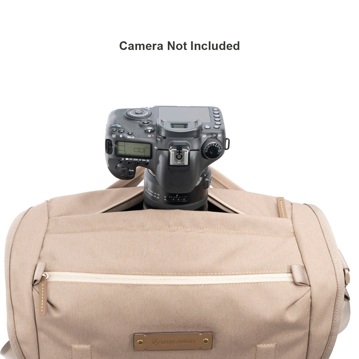 Vanguard VEO Range 38 BG, VEO 2S tripod-holding, Messenger Camera Bag - Tan