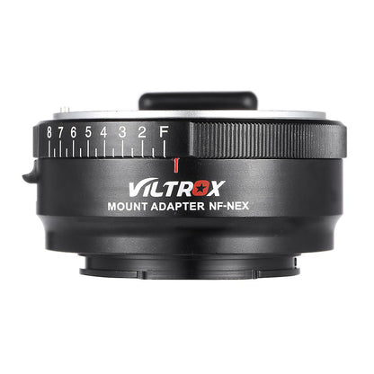 Viltrox Manual Focus Adapter, Nikon F-Mount Lenses to use on Sony E-Mount