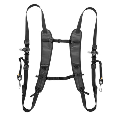 Vanguard Connect PRO 2 in 1 Camera Strap with QDC-1 Quick Release System for 1 or 2 Cameras - Black