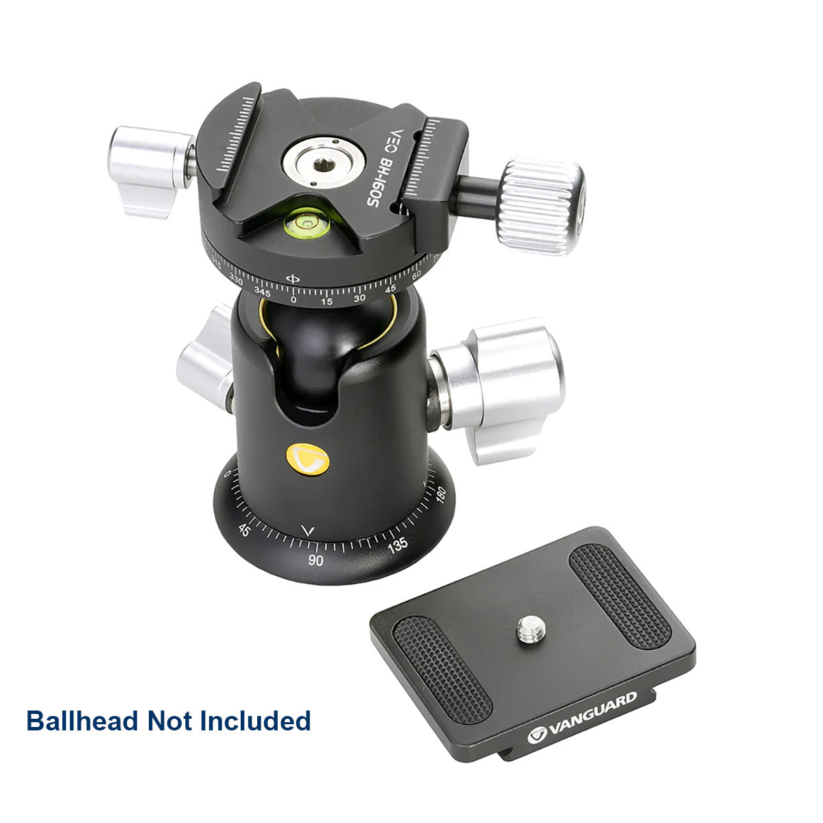 Vanguard VEO QS-360 – Base Panoramica Compatibile Arca, Carico 10kg, In Alluminio CNC