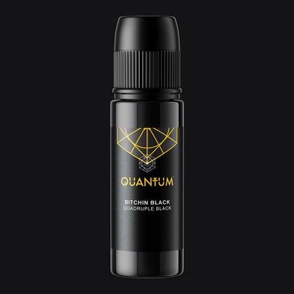 Quantum Premium Tattoo Ink - 8oz Bitchin Black (240ml)