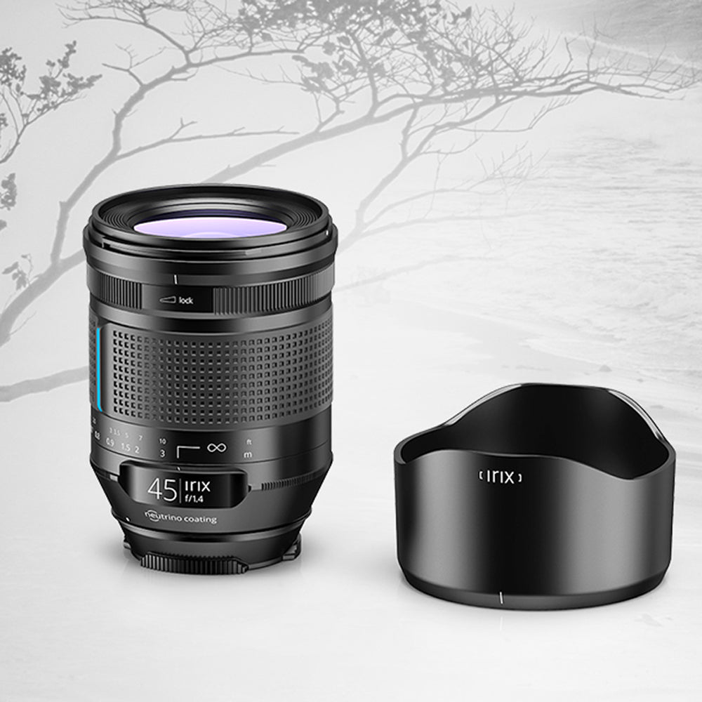 IRIX 45mm f/1.4 Dragonfly manual focus prime lens for Canon DSLR