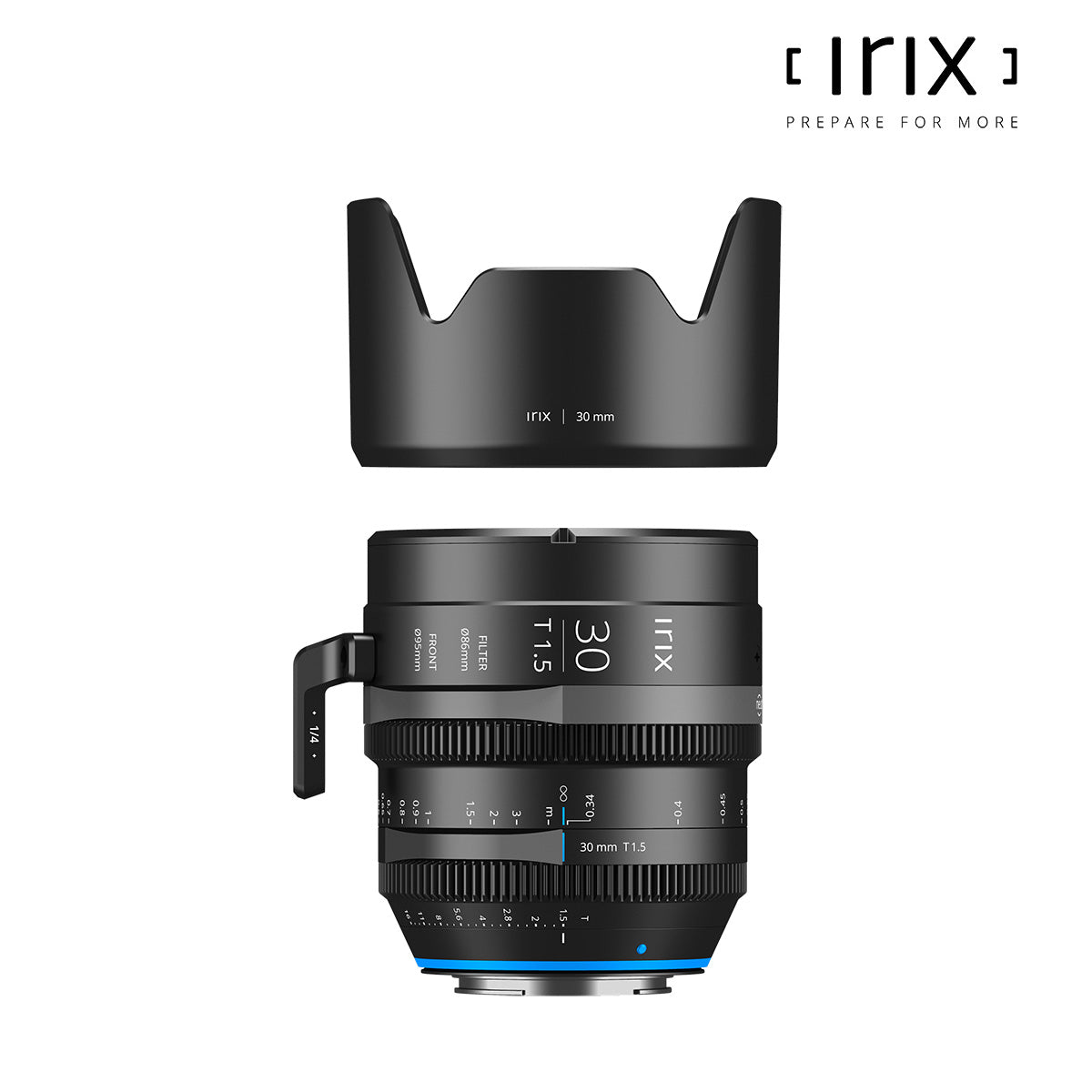 Irix 30mm T1.5 Manual Focus PRO Cinema Lens for Nikon Z-Mount Mirorless Cameras-Metric Markings