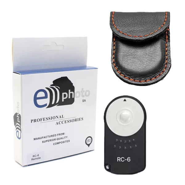 E-Photo RC-6 Infrared Remote for Canon Mirrorless &amp; DSLR Cameras - EPH104