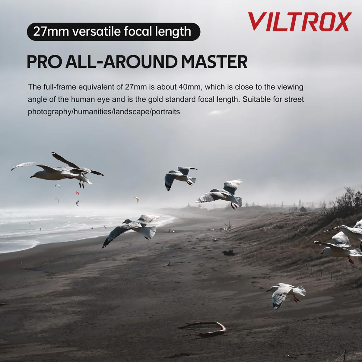 Viltrox Auto Focus 27mm f1.2E PRO Prime Lens Sony APS-C E-Mount VL-AF2712-E