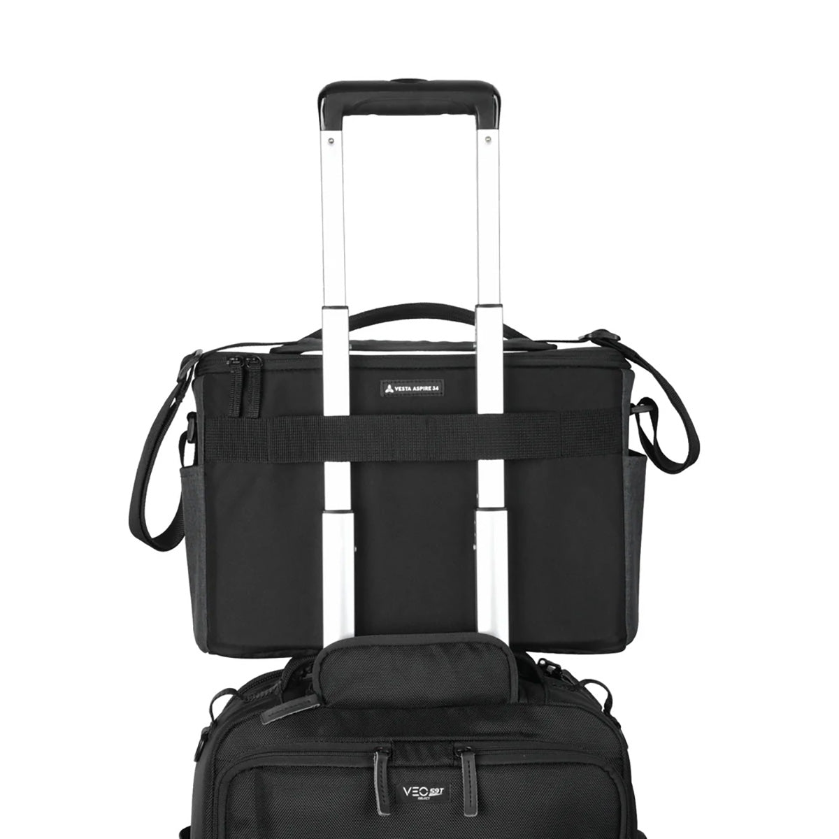 Vanguard VESTA Aspire 34 Grey 12L Camera Shoulder Bag with 14&quot; Laptop Slot