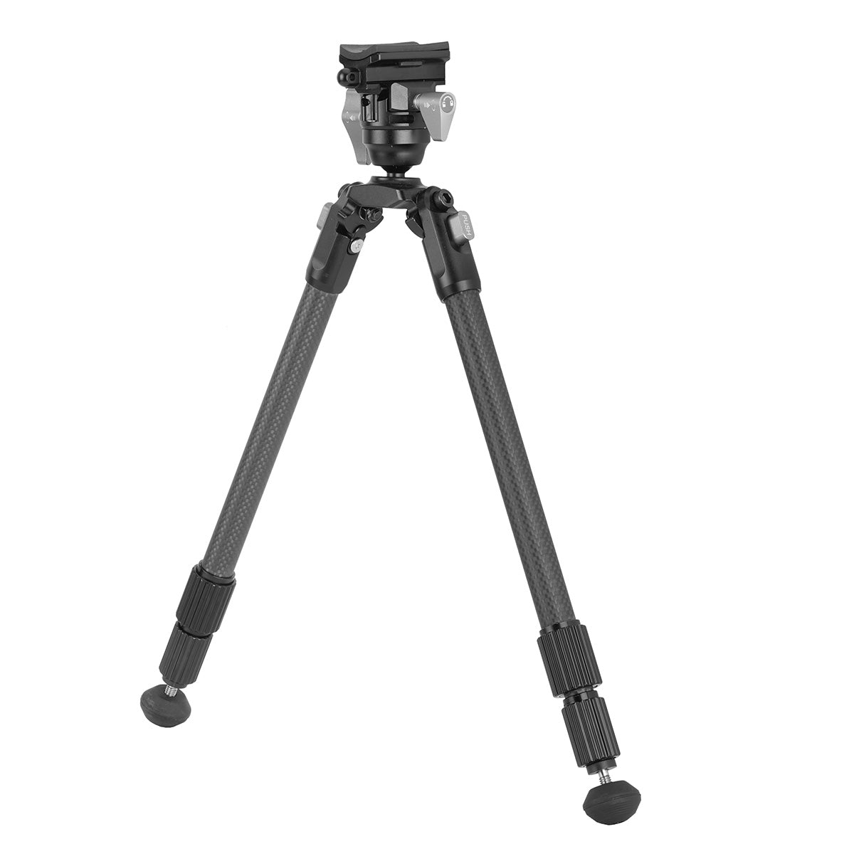 Vanguard EQ-Precision 3QSC Carbon Fibre Gun Bipod with Pic Rail Adapter (33–69cm)