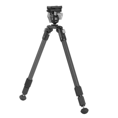 Vanguard EQ-Precision 3QSC Carbon Fibre Gun Bipod with Pic Rail Adapter (33–69cm)