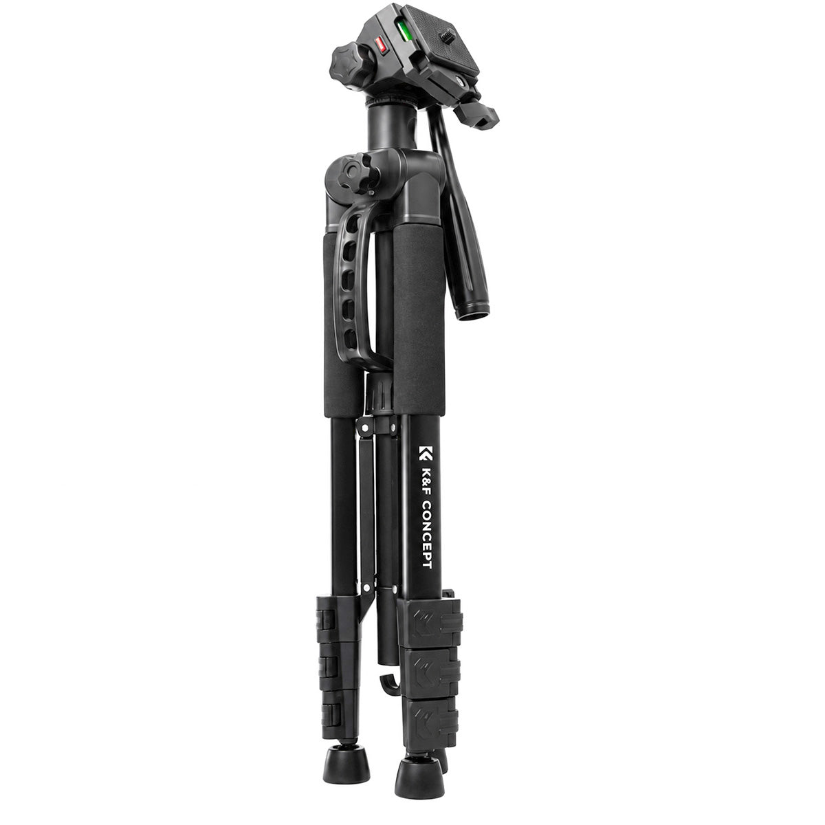 K&amp;F Concept S254A1 Overhead Tripod Monopod with BV07 Fluid Video Head