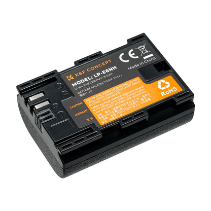 K&amp;F Concept 2250mAh LP-E6NH Camera Battery for Canon Cameras | KF28.0021V2