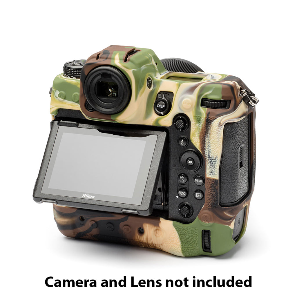 easyCover PRO Silicon Nikon Case for Mirrorless Nikon Z9 - Camouflage - ECNZ9C