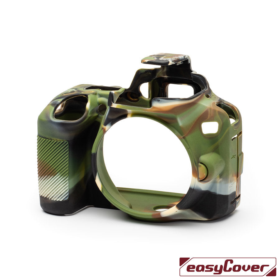 easyCover PRO Silicon DSLR Case for Nikon D3500 - Camouflage