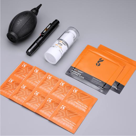 K&amp;F Concept 15 in 1 Camera and Lens Cleaning Kit: Air Blower, Cleaning Pen, Cleaning Wipes, 15ml Liquid, Cleaning Clothes