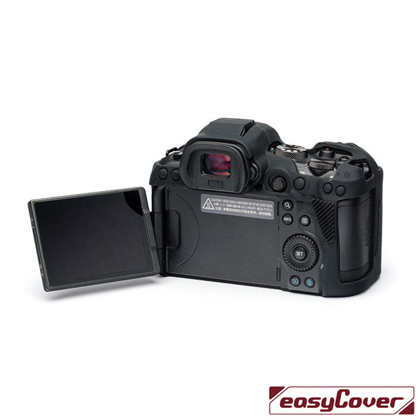 EasyCover PRO Silicone Case - Canon R5 &amp; Canon R6 - Black - ECCR5B