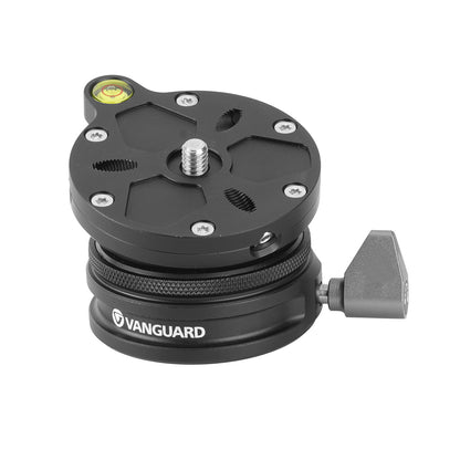Vanguard LVL-55 Universal Tripod Levelling Adaptor 55mm Base 30kg Load CNC Machined
