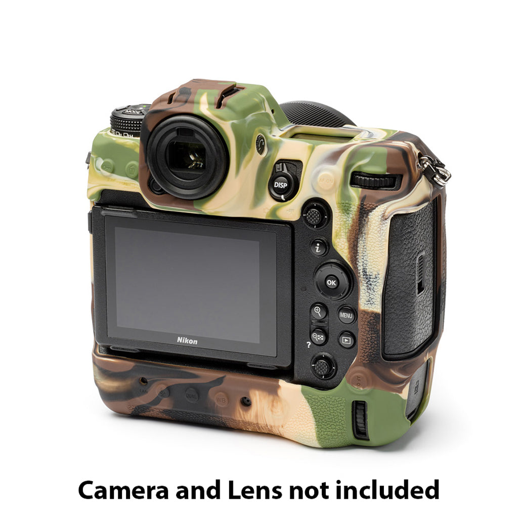 easyCover PRO Silicon Nikon Case for Mirrorless Nikon Z9 - Camouflage - ECNZ9C