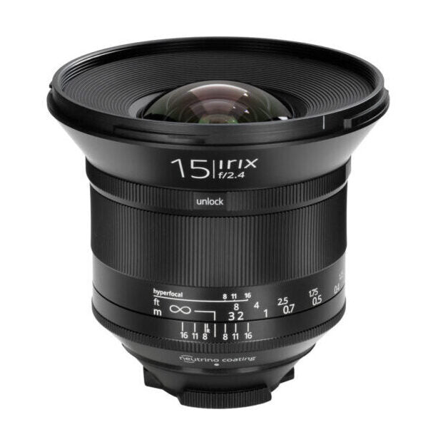 Irix 15mm Blackstone prime, manual focus wide angle lens for Canon DSLR&