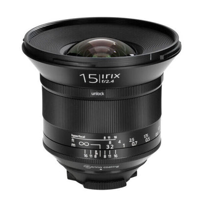 Irix 15mm Blackstone prime, manual focus wide angle lens for Canon DSLR&