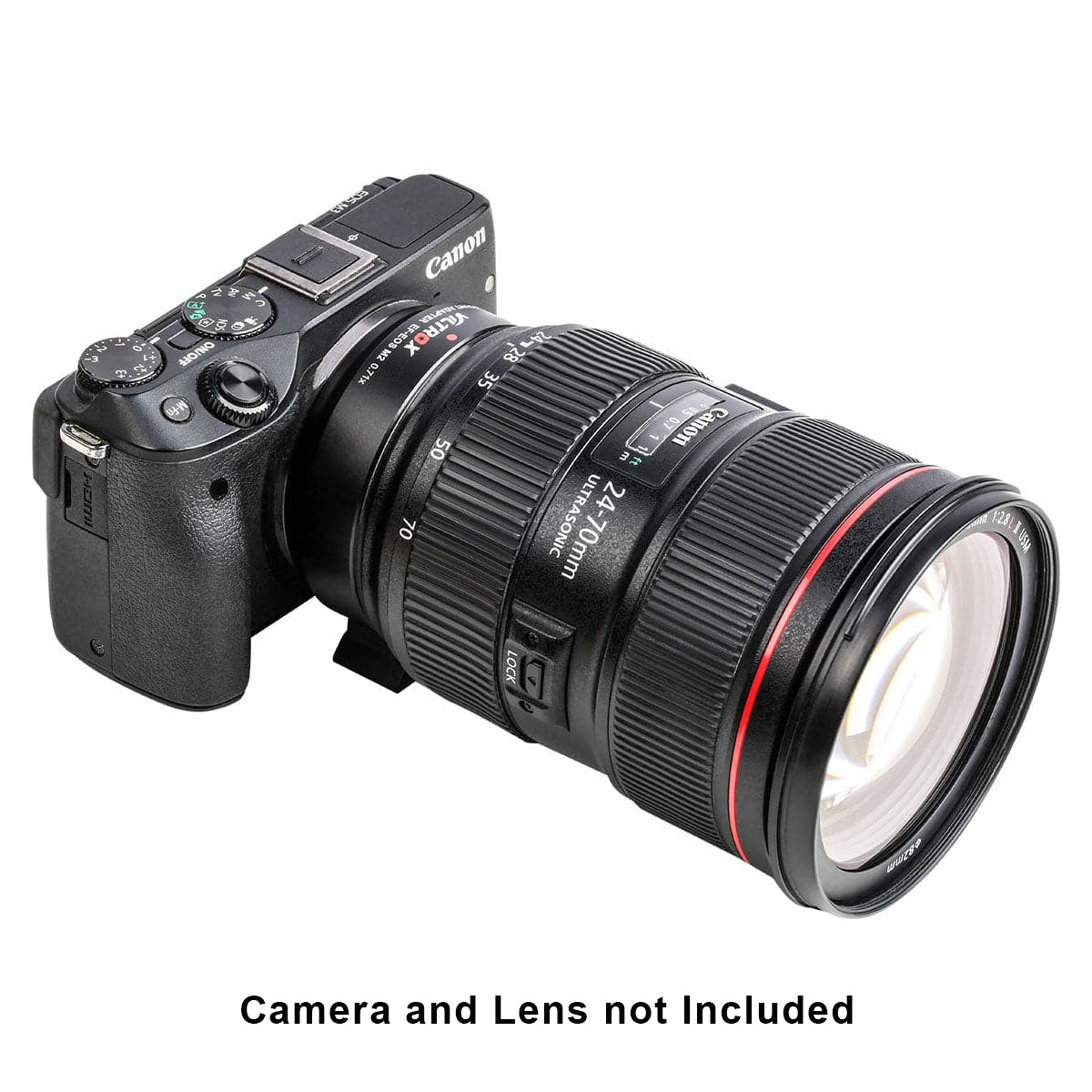 Viltrox Lens Adaptor - Canon EF &amp; EF-S lens to Canon EOS M Camera +1 f-stop