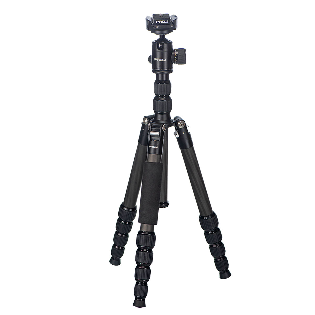 Jenova PRO.J Professional Carbon Travel Tripod Capacity-8kg Black-45834BK