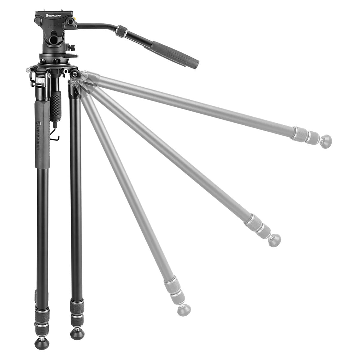 Vanguard ALTA PRO 3VRL 303AV20 PRO Video Tripod with Dual Control Handles