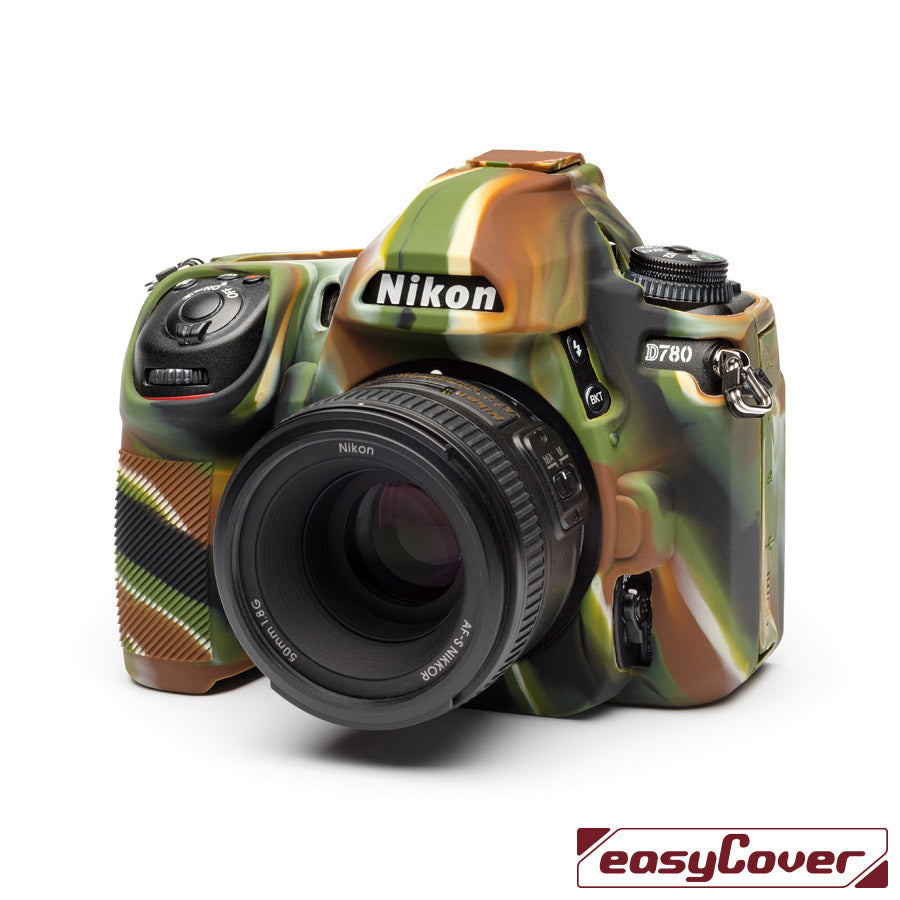 easyCover PRO Silicon Camera Case for Nikon D780 - Camouflage 