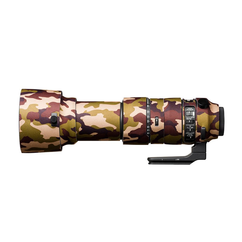 easyCover Lens Oak - Sigma 60-600mm F4.5-6.3 DG OS HSM Sport Brown Camouflage - LOS60600BC