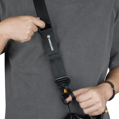 Vanguard Connect Quick NS38 Camera &amp; Binocular Neck Strap with Quick Release – Black