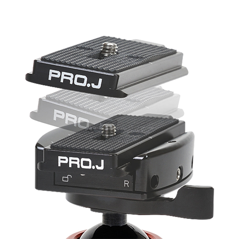 Jenova PRO.J 30Kg Capacity Heavy Duty Universal Tripod Ball Head Red-25626RD