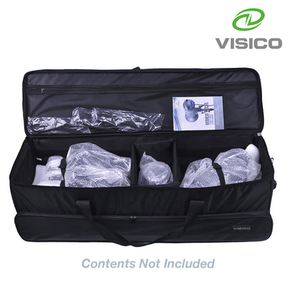 Visico PRO 100x32x34cm Photo Studio Equipment Trolley Kit Bag VS-KB-B