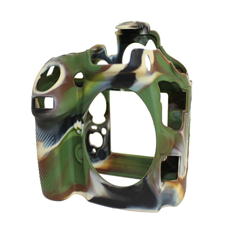 easyCover PRO Silicon Camera Case for Nikon D800 and D800E - Camouflage 